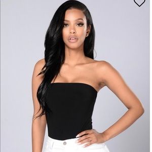 Fashion nova bodysuit tube top
